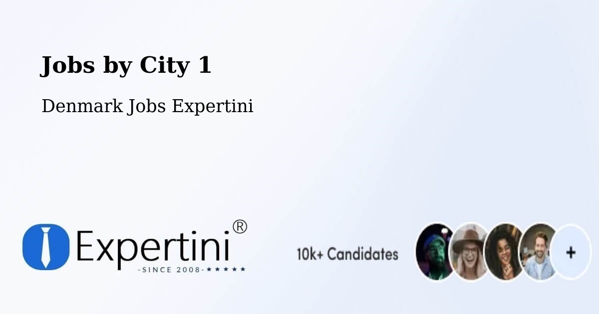 City Jobs in Denmark - Expertini