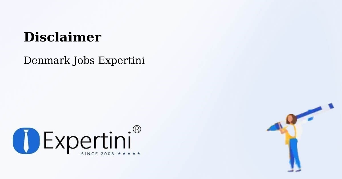 Disclaimer – Skjern - Denmark Jobs Expertini