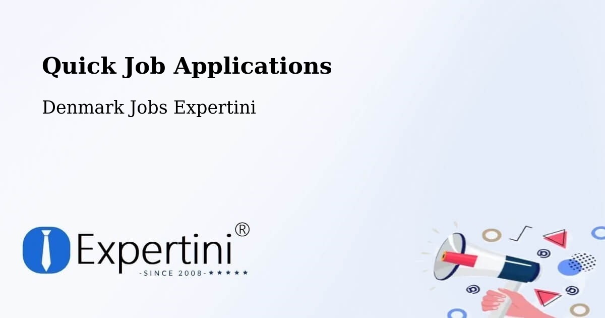 Quick Apply Feature – Skjern - Denmark Jobs Expertini